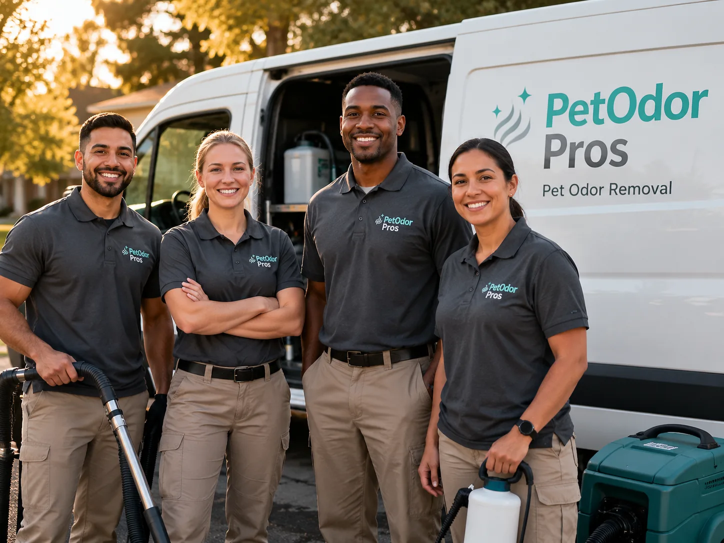 Pet Odor Removal team serving Hustler, WI